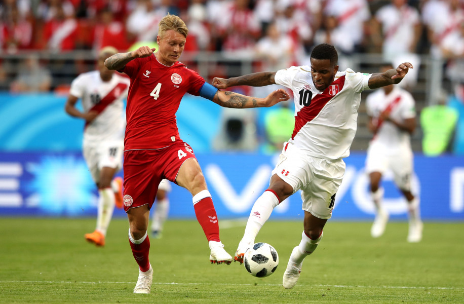 Перу Дания група С Мондиал 2018 юни1