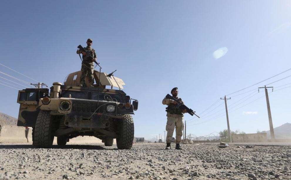 Афганистан войници талибани