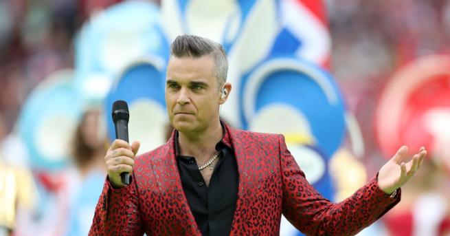 Роби Уилямс работи над нов албум в звукозаписно студио заедно