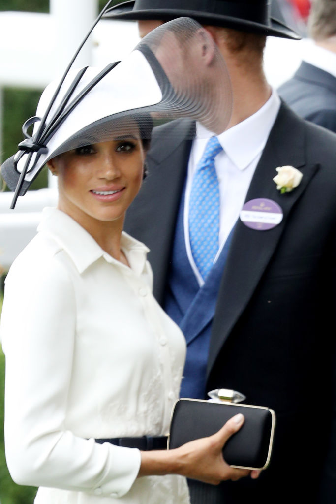 Меган Маркъл и принц Хари присъстваха на най-прочутото в моден аспект конно състезание Royal Ascot