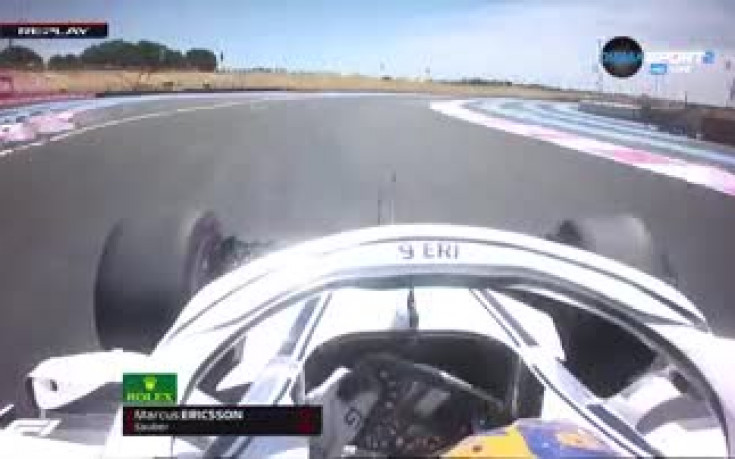 Тежък инцидент с Маркус Ериксон, пропуска втората тренировка