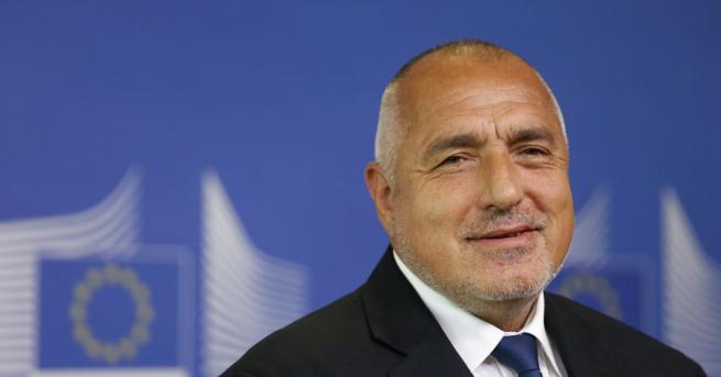 Премиерът Бойко Борисов който пристигна в Брюксел за извънредната среща