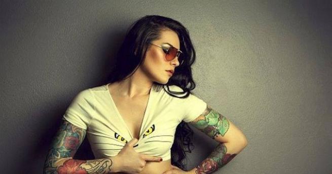 Татуировките може да са малки големи черно бели или цветни Някои