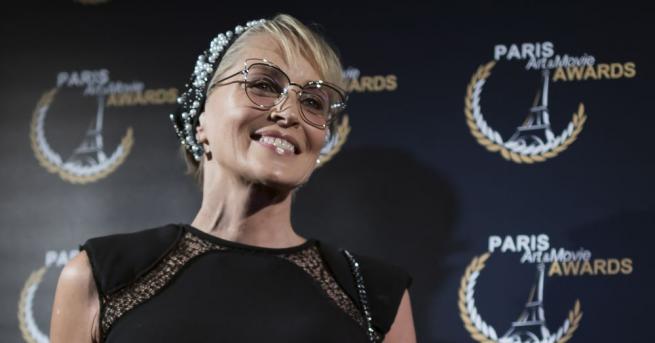 Шарън Стоун се появи на фестивала Paris Art and Movie
