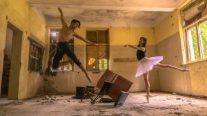 Уникална фотосесия с балетисти от Опера