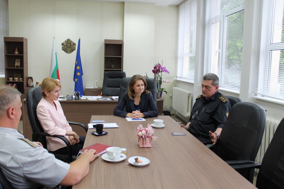 Главен комисар Николай Николов  посещение в Габрово