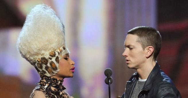 Еминем засили слуховете за връзката между него и Ники Минаж