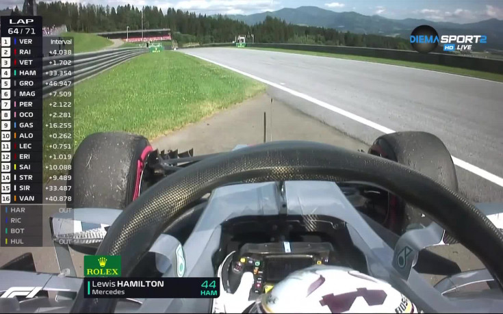 Хамилтън отпадна от ГП на Австрия