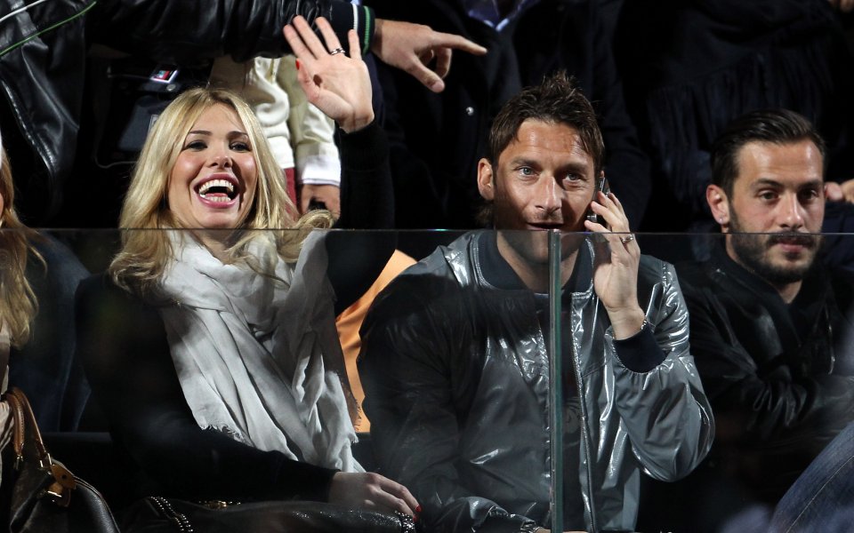 Франческо Тоти е приготвил чек с много нули за бившата