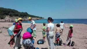 почистване плаж