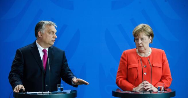 Германският канцлер Ангела Меркел и унгарският премиер Виктор Орбан изтъкнаха