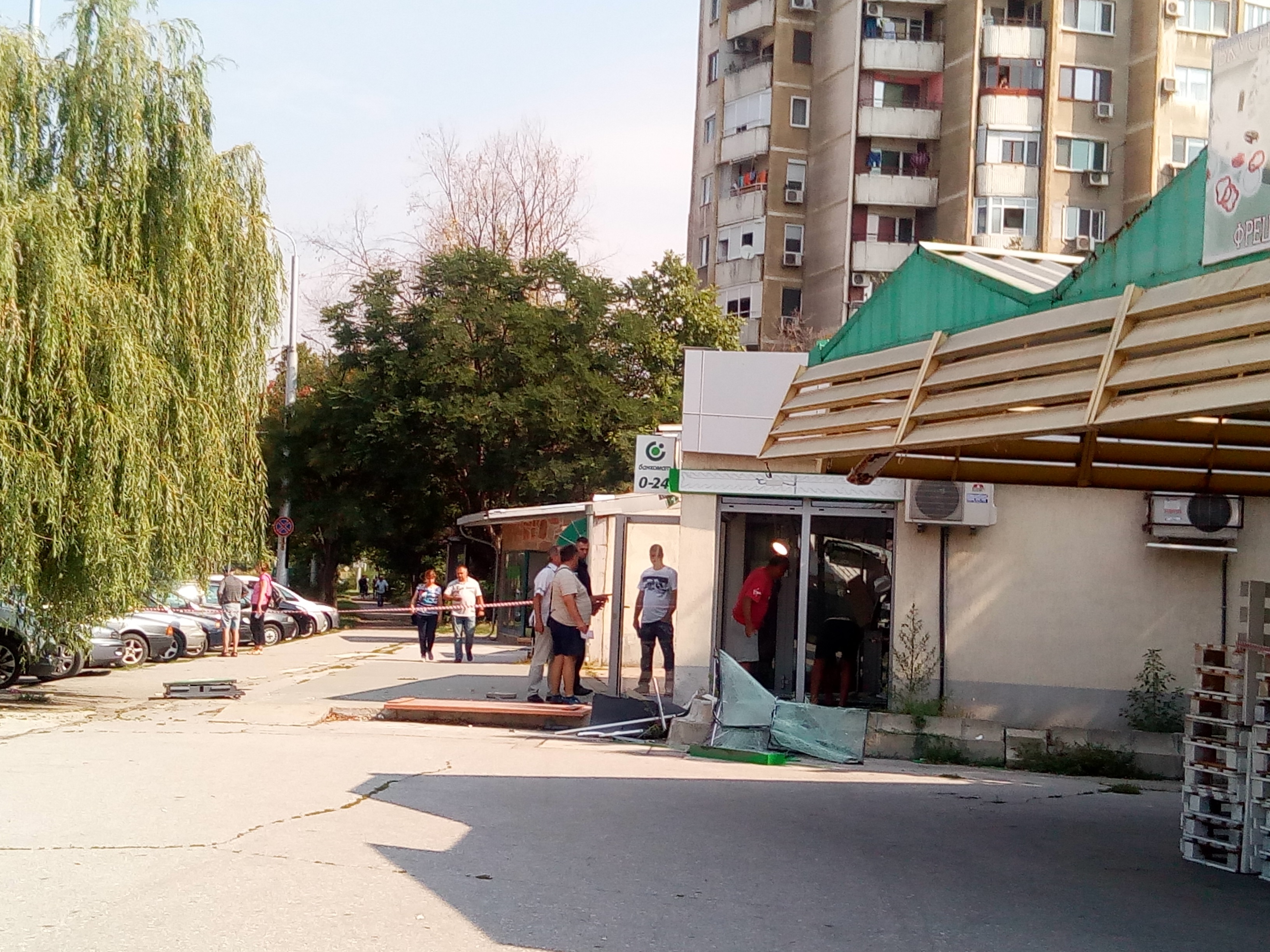 Взривиха банкомат в Пловдив