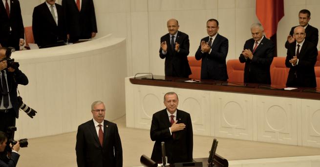 Преизбраният на 24 юни за държавен глава Реджеп Таийп Ердоган