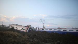 влакова катастрофа Турция