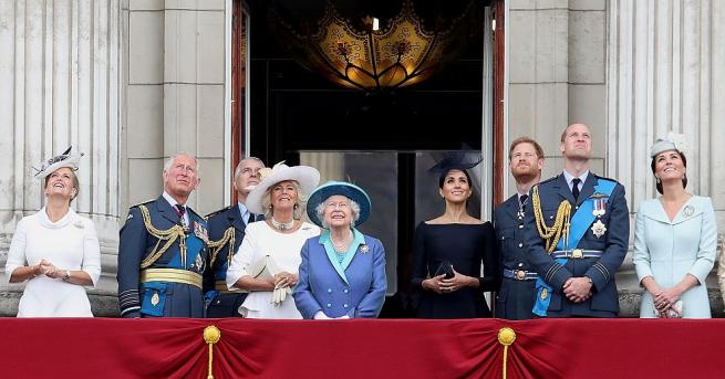 По повод 70 годишния юбилей на принц Чарлз британското кралско семейство