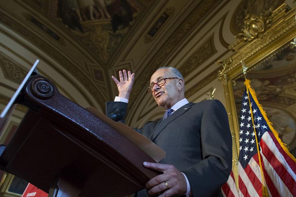  Лидерът на демократите в Сената на Съединени американски щати Чък Шумър 