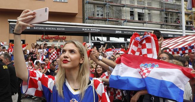Над сто хиляди хървати се стекоха по улиците на Загреб