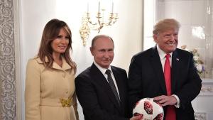 Мелания Тръмп Хелзинки Путин Доналд Тръмп