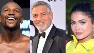 Флойд Мейуедър Джордж Клуни Кайли Дженър