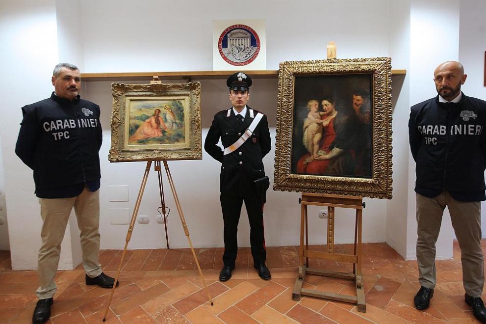 Откриха крадени картини на Реноар и Рубенс