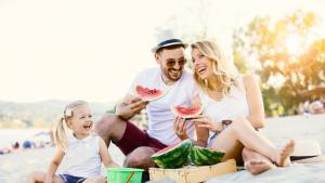 море плаж храна