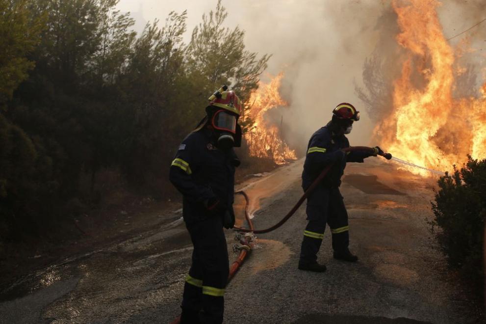  Пожар Гърция 
