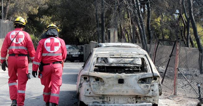 Президентът на Гърция обяви тридневен траур заради жертвите от пожарите