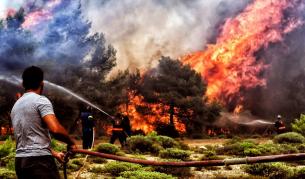 Обявиха вероятната причина за пожарите в Гърция