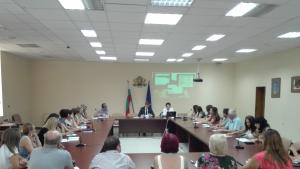 заседание в Областна администрация