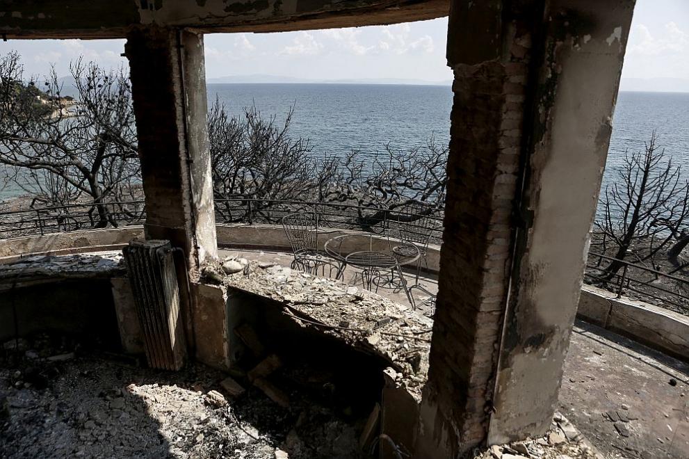  Гърция след огнения пъкъл, лишил десетки човешки животи 