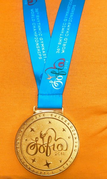 Медали за Световното по художествена гимнастика1