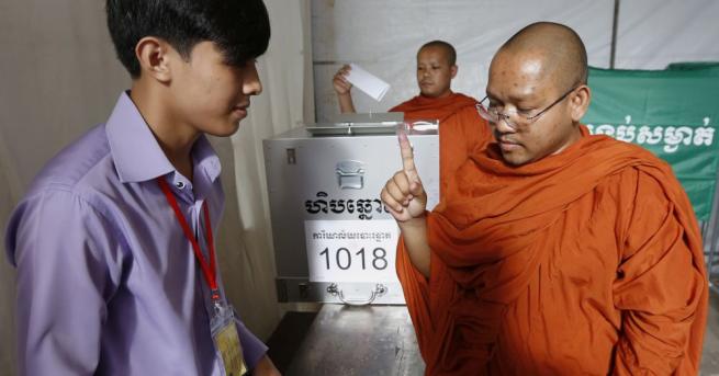 Днес в Камбоджа се произвеждат парламентарни избори Гласува се за