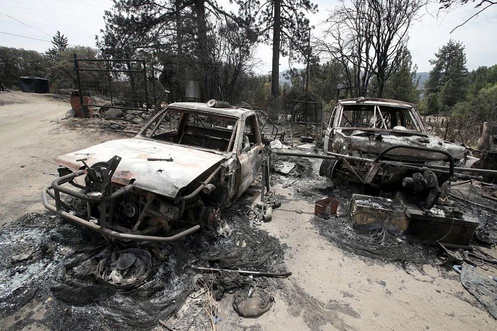  пожар Калифорния 