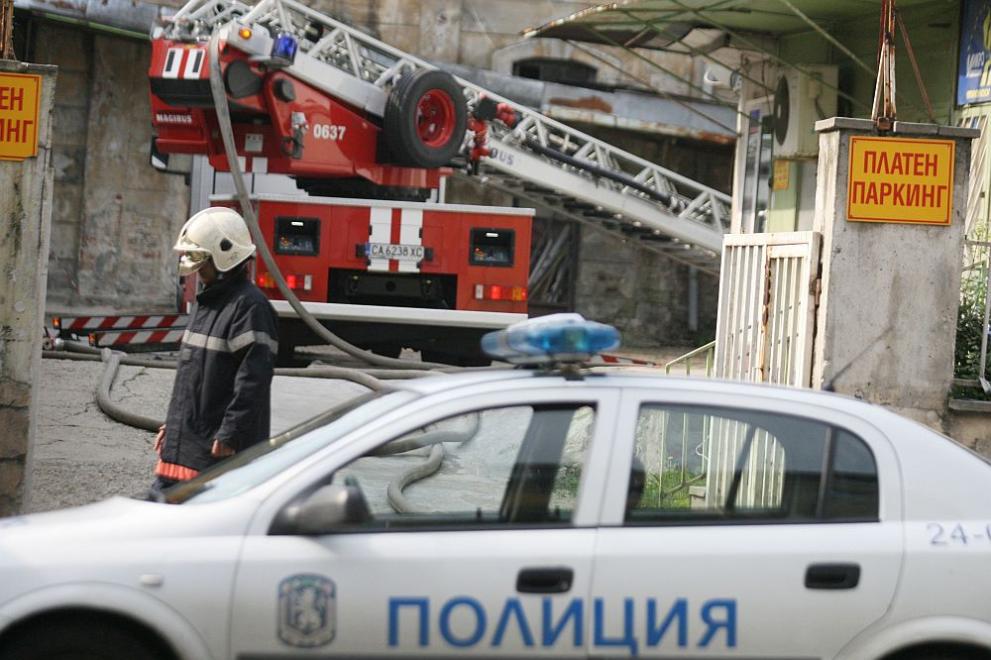  пожар София Царските конюшни 