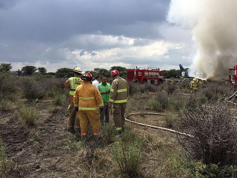  аероплан злополука Мексико 