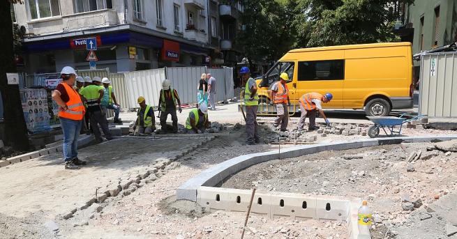 От днес булевард Васил Левски в София е в ремонт