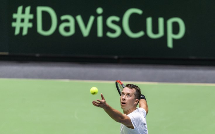 50-годишен представител на Сан Марино е първият със 100 мача за Купа Дейвис