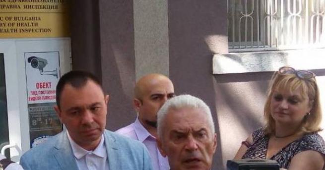 Лидерът на Атака Волен Сидеров който вчера в присъствието на