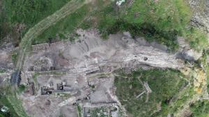 Русокастро западна крепостна стена