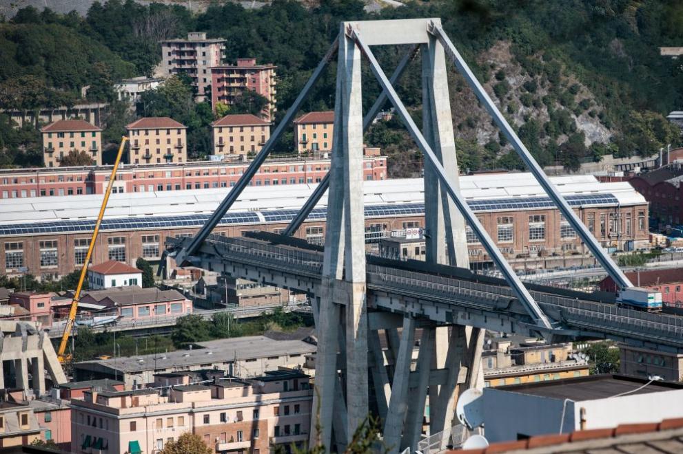 Генуа мост трагедия
