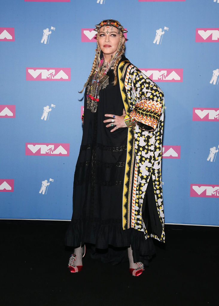 Мадона на  видеонаградите  на MTV