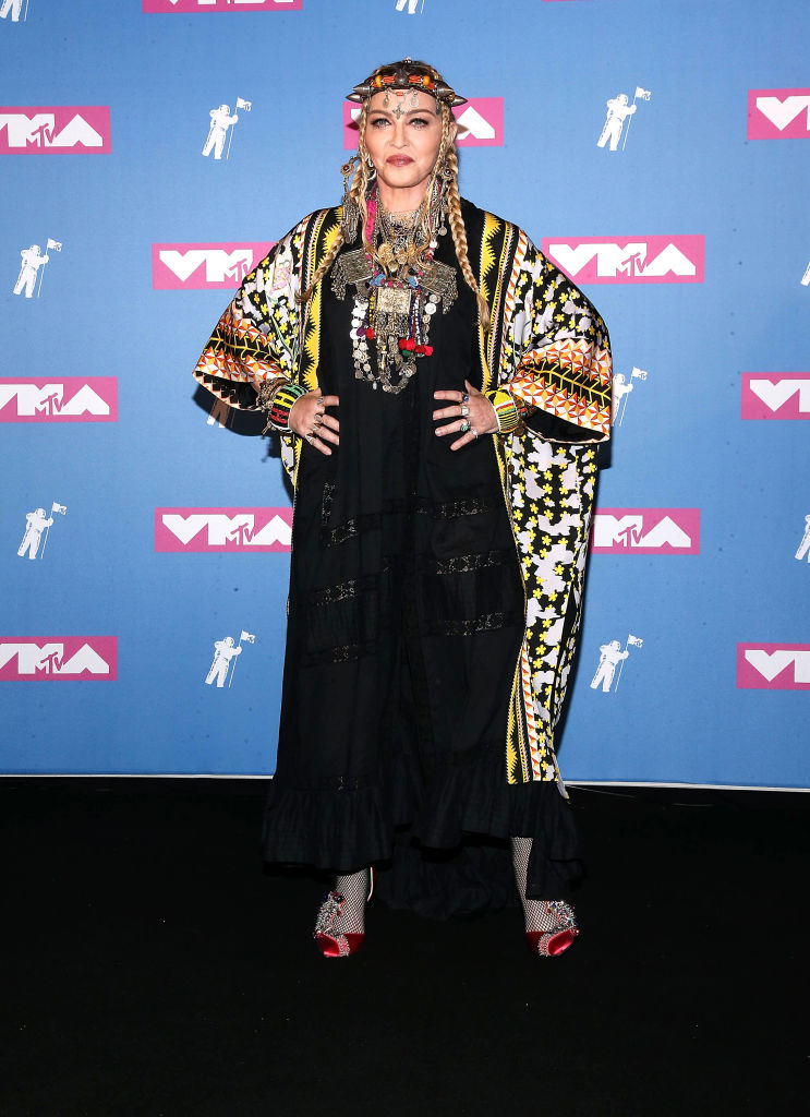 Мадона на  видеонаградите  на MTV