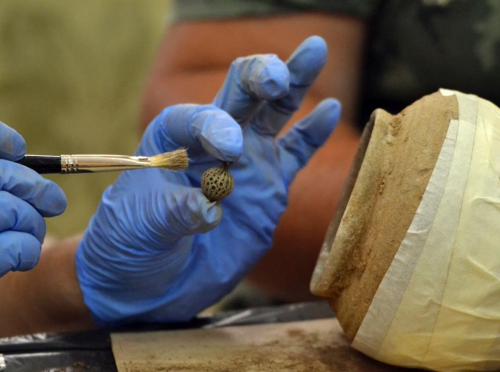  Съкровище в крепостта Калиакра откриха археолози - в малко глинено гърне, прикрито под подовото покритие на помещение, опожарено в края на 14-и в. 