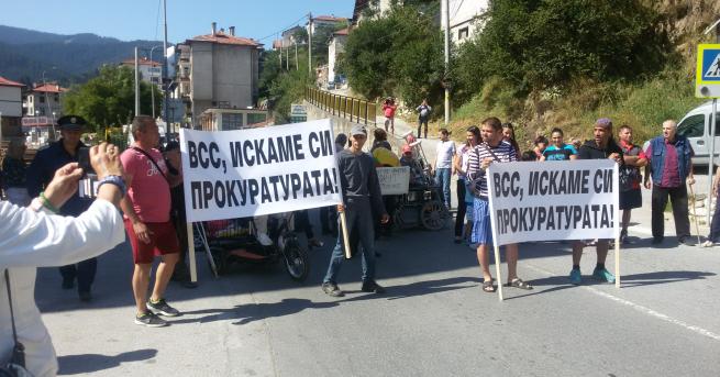 Блокади на главния път Смолян - Пловдив, в района на