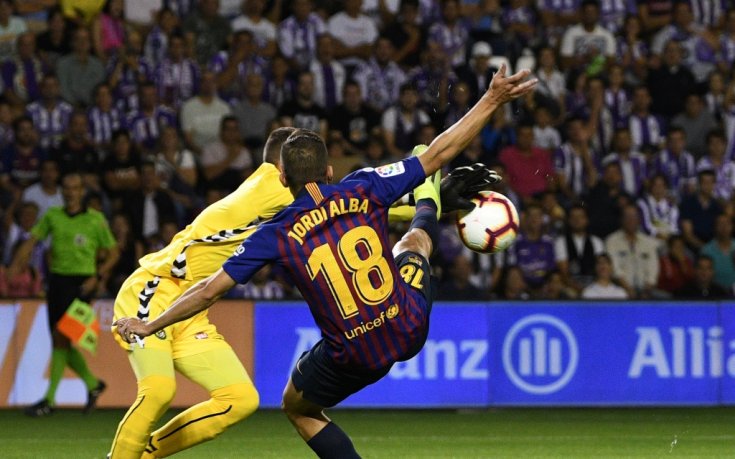 Барселона се измъчи, но надви Валядолид