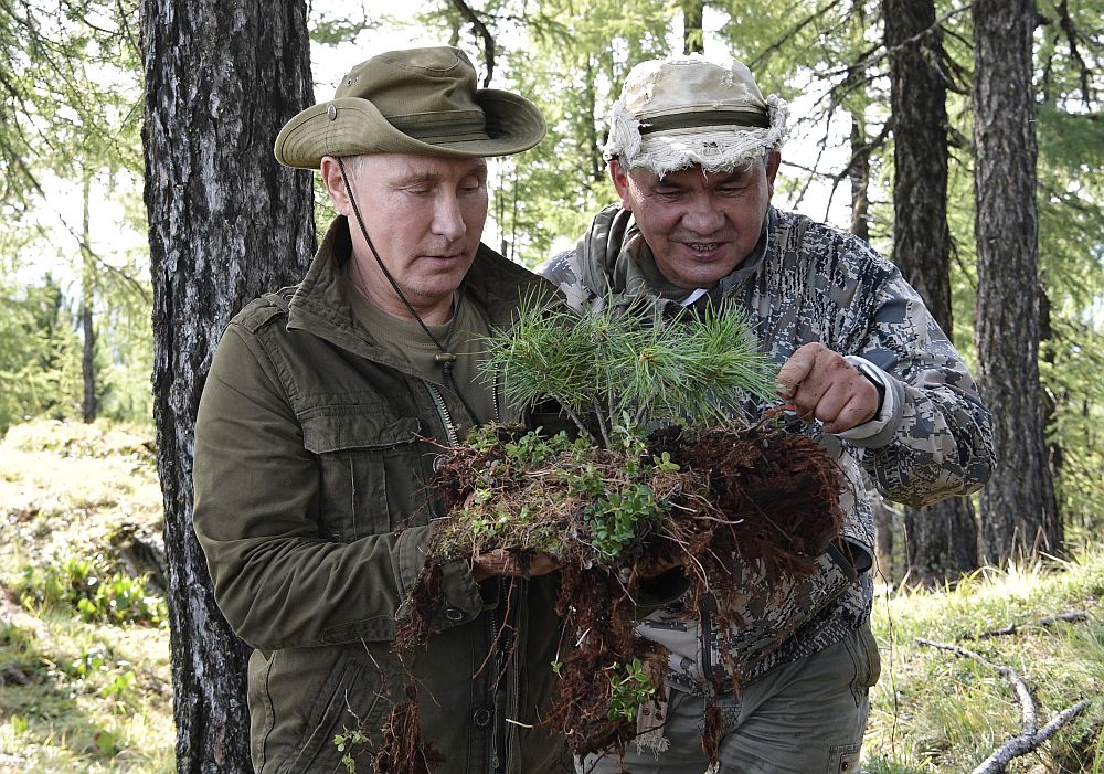 Владимир Путин в Сибир