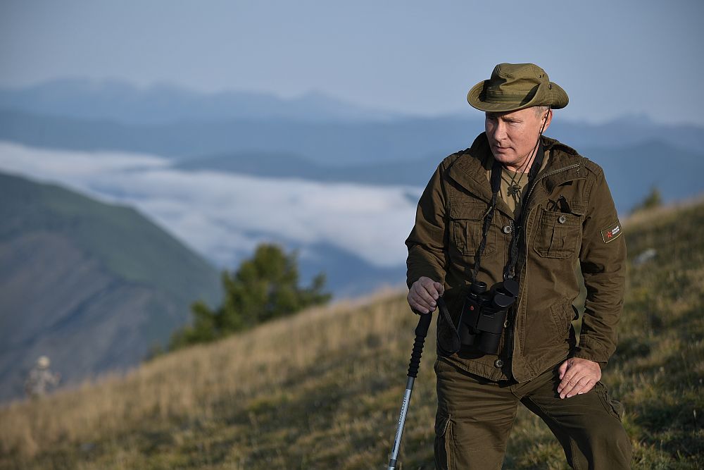 Владимир Путин в Сибир