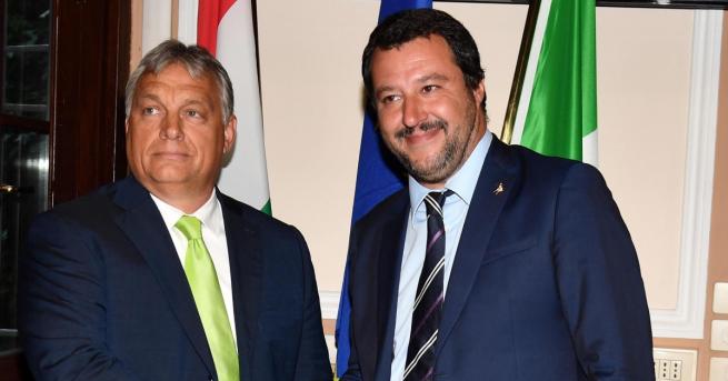 Унгарският премиер Виктор Орбан обяви френския президент Еманюел Макрон за основния си