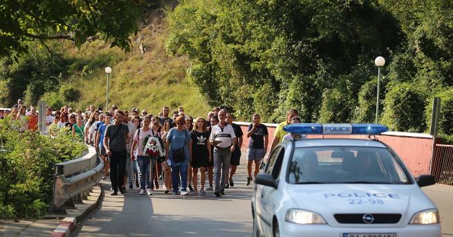 Протестите на жители на Своге и околните села срещу лошото