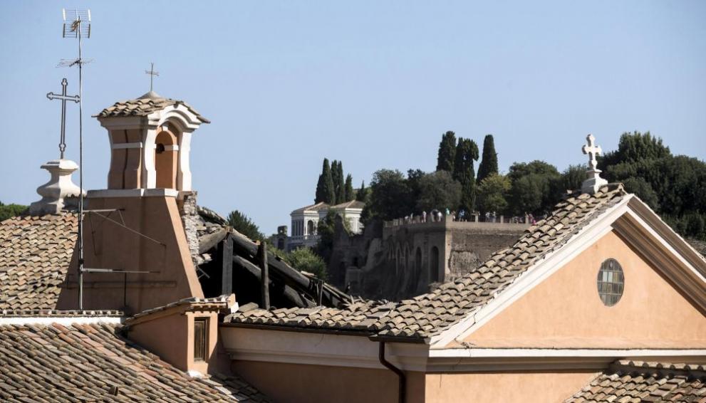  Рим Италия таван черква 